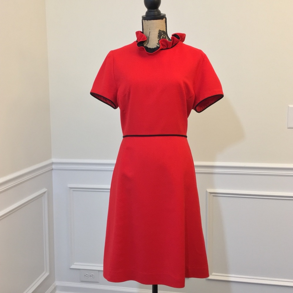 Kate Spade Red Midi Dress